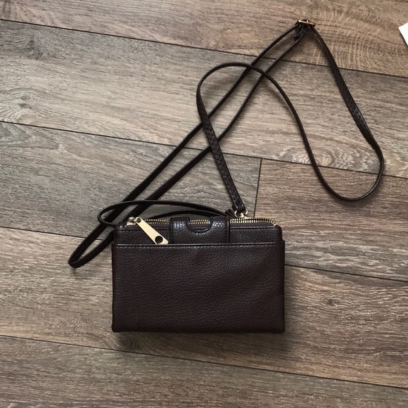 Brown leather purse - Picture 5 of 5